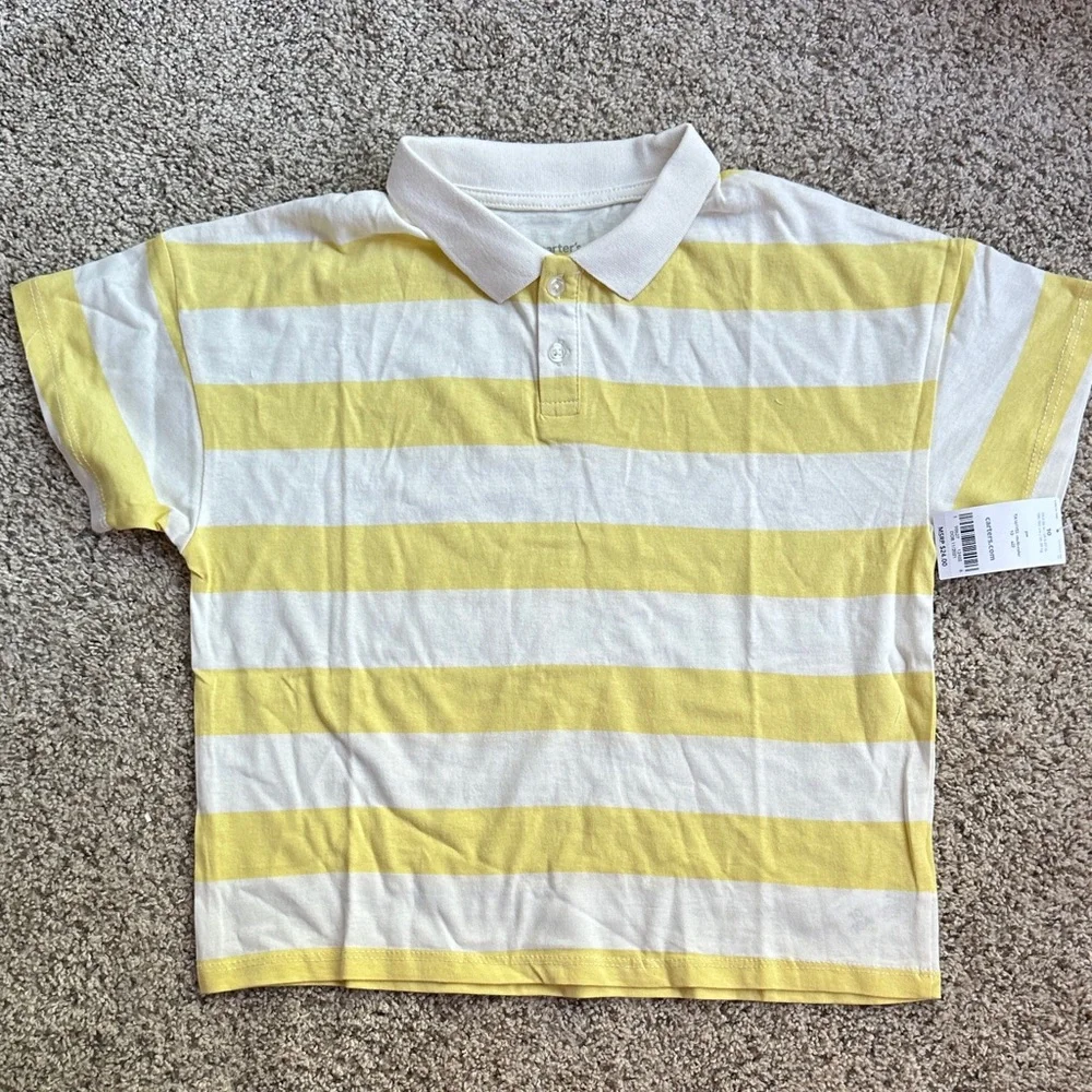 Carter's Sunny Striped Polo Shirt